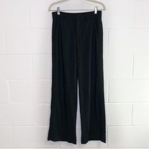 Vince Black Two Pocket Wide Leg Trouser Pant